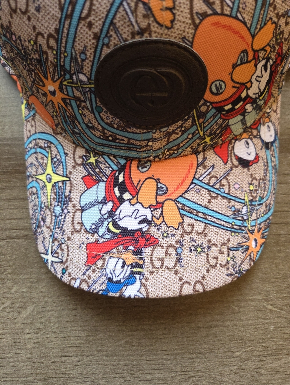 Gucci x Disney Donald Duck GG Supreme Hat Cap - Picture 2 of 13